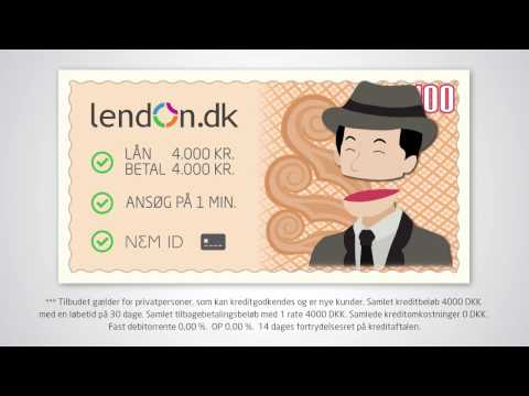 Lendon.dk, TV-reklame for Kviklån (December 2016)