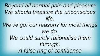 17721 Peter Hammill - The Unconscious Life Lyrics