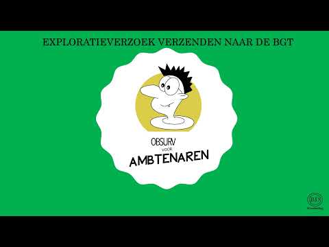 Exploratieverzoek verzenden naar de BGT