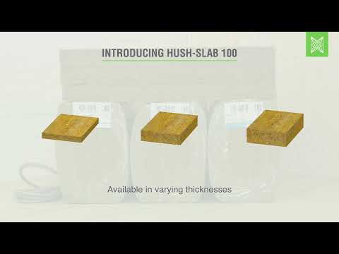 How Hush Acoustics sound insulation slabs soundproof homes and buildings