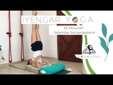 IYENGAR YOGA - Salamba Sarvangasana