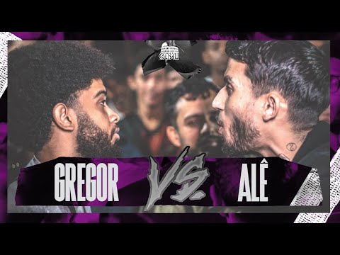 (JOGOU NA CARA 🔥🔥🔥) ALÊ X GREGOR - BATALHA DO COLISEU - EDIÇÃO 106