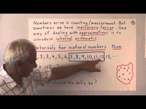 Measurement, approximation and interval arithmetic (I) | Real numbers and limits Math Foundations 81