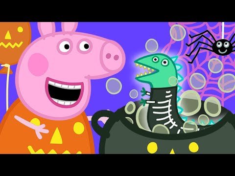 Peppa Pig Italiano 🎃 Vestiti: Streghe E Dinosauri 🎃 Speciale Halloween - Cartoni Animati