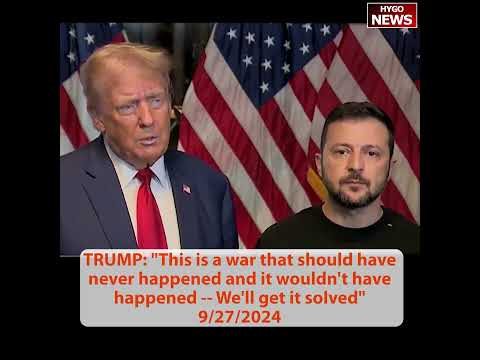 Trump meets with Zelenskyy vowing to resolve Ukraine war; RFk: so proud of Trump, epitome diplomacy