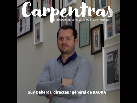 Portrait Guy Deberdt de la société Kaoka