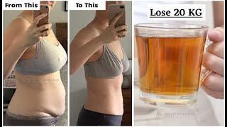 Drink This Everyday Before Bedtime To Lose Flat 20 KG Weight - Lose Weight Fast - Weight Loss Drink