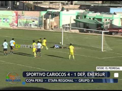 Sportivo Cariocos 4 - 1 Dep. Enersur - Copa Perú - Etapa Regional - Tvmundo Deportes 2014