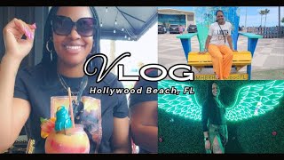 Vloggy Vlog | Quick Getaway | Hollywood Beach, FL