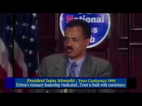 Embassy Media - Archives File - President Isaiss Afeworki Press Conference