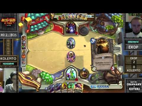 Deck Wars Season 1 Finals Day 1: Ek0p vs Kolento G3 (17.05.2014)