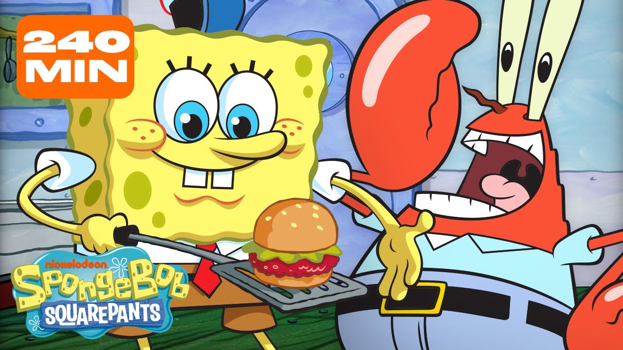 4 HOURS of SpongeBob ????
