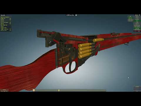 How a M1895 Lee Navy Rifle Works