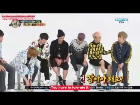 130417 Teen Top Weekly Idol part 2 ENG