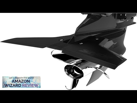 STINGRAY HYDROFOILS Classic Senior 2 Hydrofoils for 40-300 hp (Black Review
