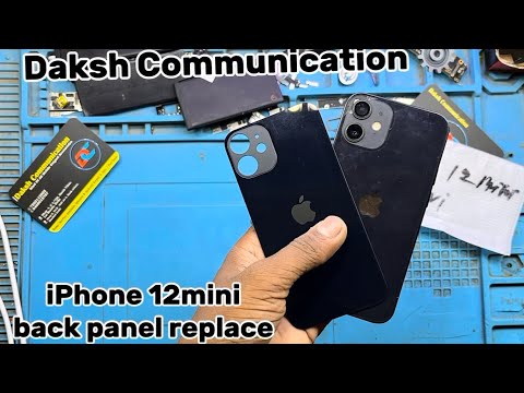 iPhone 12 mini  back panel change, #daksh #dakshinamurty #repairing #mobilelegends #mobilerepairing