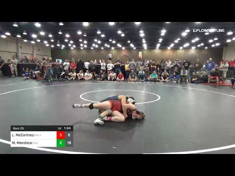 122 Lbs Rr Rnd 5 Landon McCartney Oklahoma Dual Vs Melanie Mendoza California Blue