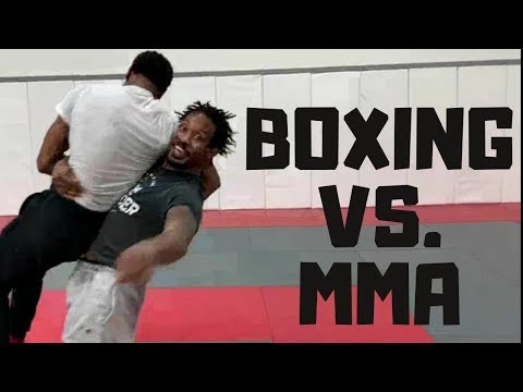 Boxing vs. MMA: The Takedown!
