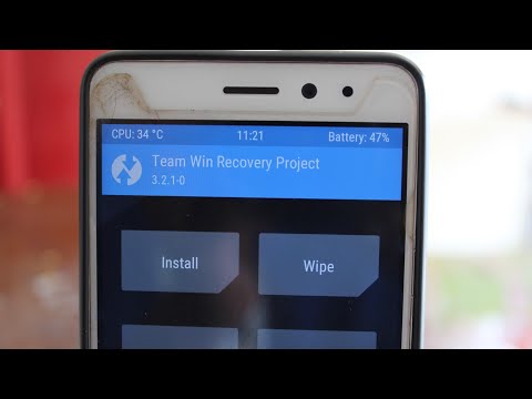 HOW TO INSTALL/UPGRADE  TWRP 3.2.1-0 ON LENOVO K6 POWER Latest TWRP Recovery mode