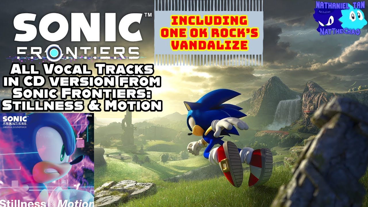 Sonic Frontiers OST: All Vocal Tracks in CD Version 💿🎤 including Bonus Track Vandalize