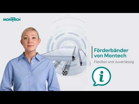 Revolutionieren Sie Ihre Produktion mit Montechs Förderbändern!