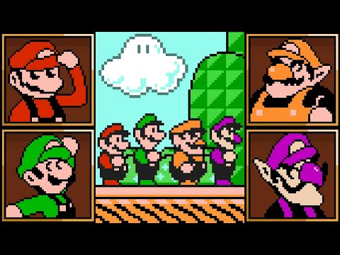 Super Mario Bros. 3 Deluxe? - World 1 (Super Mario Brothers Remix 1.3)