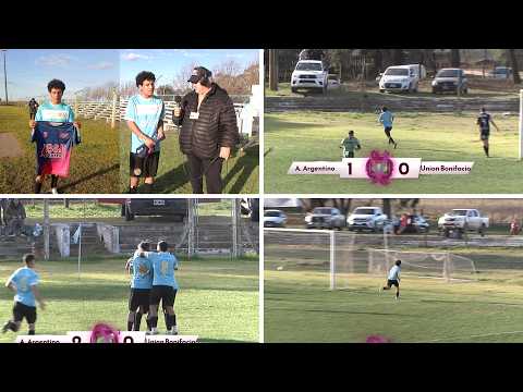 23-08-2026 FUTBOL DE LA LIGA A. ARGENTINO - UNION BONIFACIO