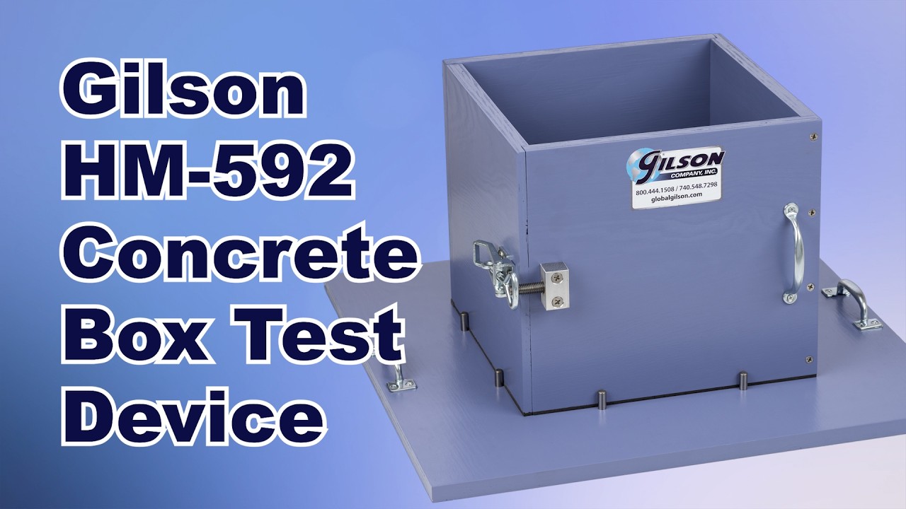 Gilson Slip Form Concrete Box Test Device (HM-592)