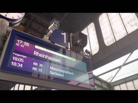 RE44 nach Rheinhausen statt nach Moers (Cölve-Brücke)