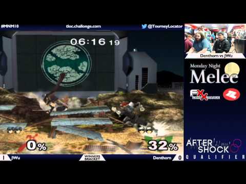 MNM10 Melee - Denthorn (C.  Falcon) vs JWu (Marth) - Winners Bracket