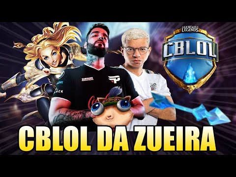 LUX SUPORTE NO CBLOL E FLECHAS DO BRTT - CBLOL DA ZUEIRA
