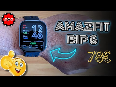 AMAZFIT Bip 6 (lo bueno y lo malo)