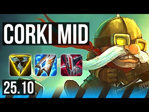 CORKI vs AHRI (MID) | Legendary | EUW Grandmaster | 25.10