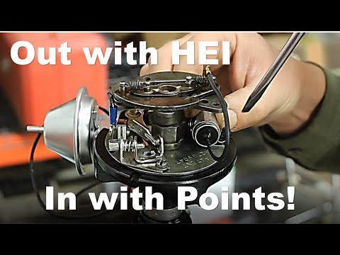 Rebuilding a 60's Small Block Chevy Distributor - Set Points, Test Vacuum Advance, Test Condenser