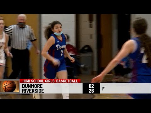 Dunmore Lady Bucks 62 AT Riverside Lady Vikings 26 1-7-2022