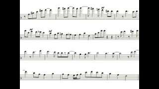 JIMMIES TUNE Jimmy Cleveland Trombone Transcription