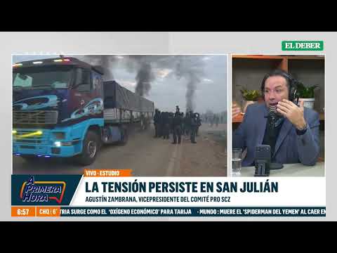 Agustín Zambrana advierte presencia de “guerrilleros” en San Julián