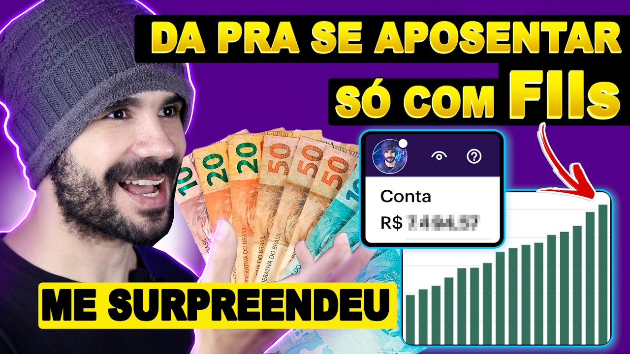 Da pra se aposentar só com Fundos imobiliários?
