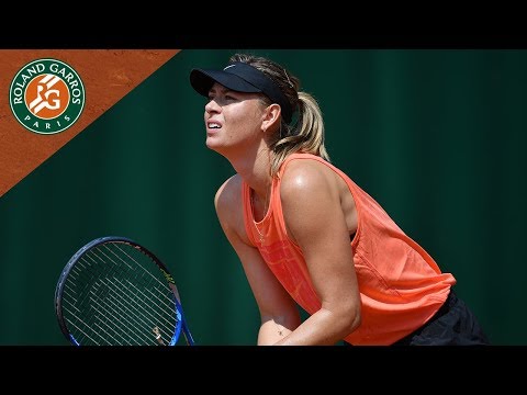 Maria Sharapova - Practice Round 2 Inside RG I Roland-Garros 2018