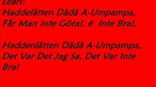 The Ark - Kolla kolla (Lyrics)
