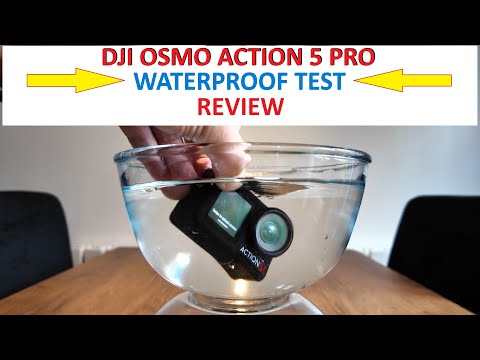 DJI OSMO ACTION 5 PRO - WATERPROOF TEST REVIEW