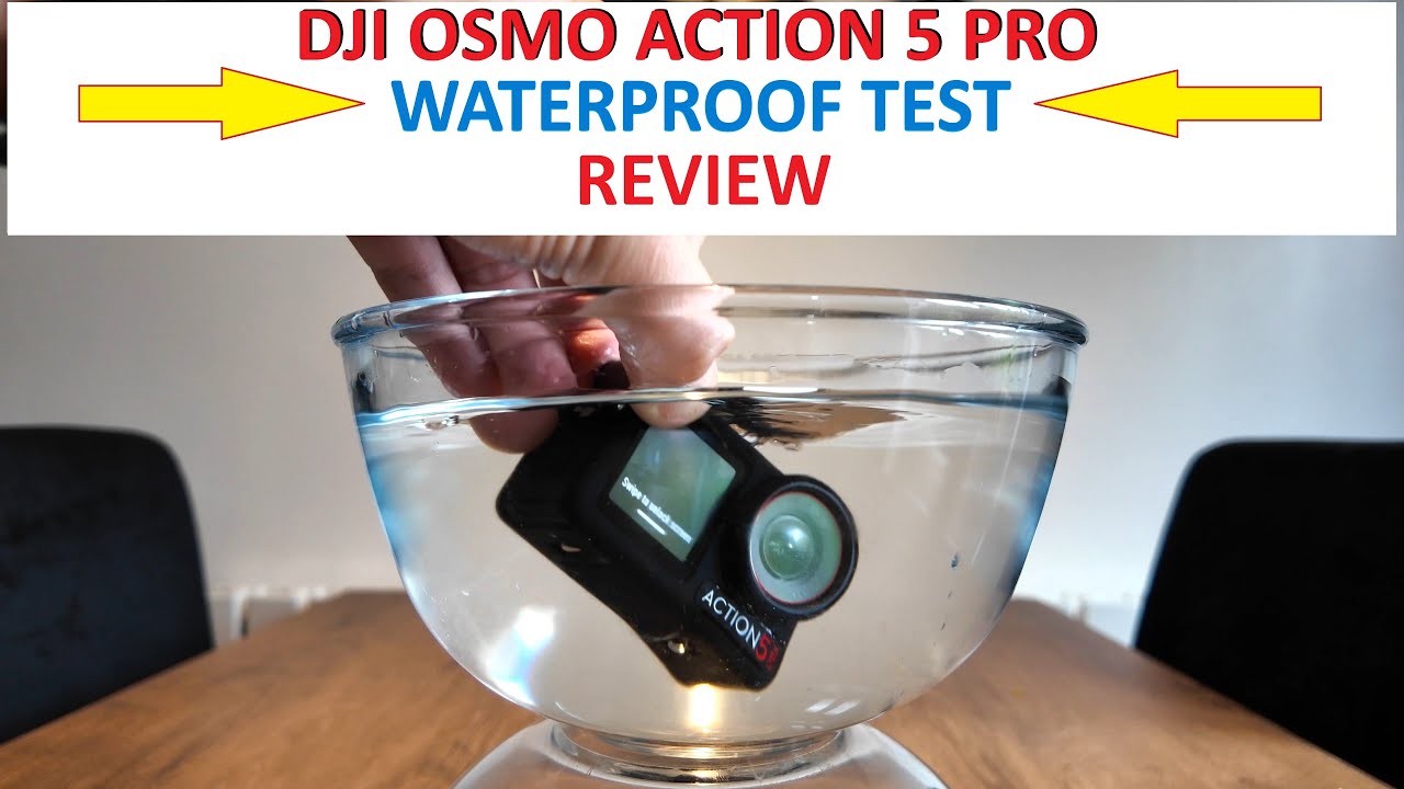 DJI OSMO ACTION 5 PRO - WATERPROOF TEST REVIEW