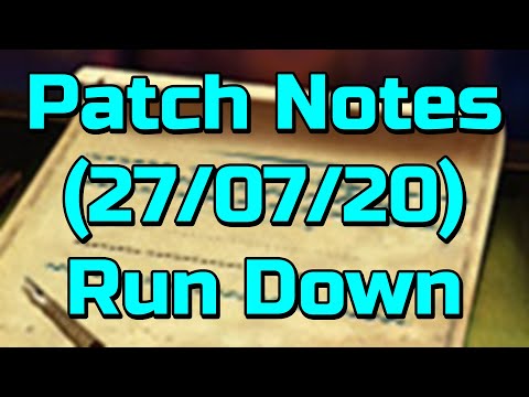 Patch Notes (27/07/20) & Desperate Measure Rewards Run Down