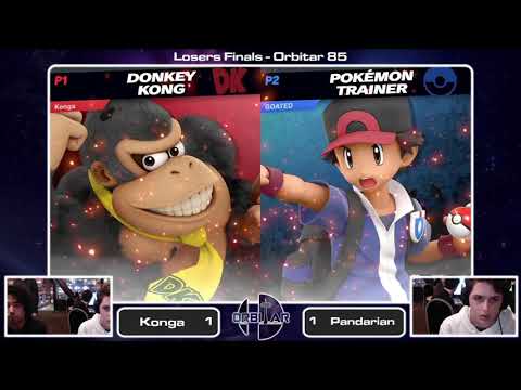 Konga (Donkey Kong) vs. Pandarian (PKMN Trainer) - Orbitar 85 - Losers Finals