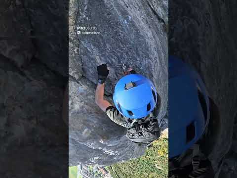 Conquering supposedly the toughest via ferrata in northern Italy - via ferrata Rino Pisetta.