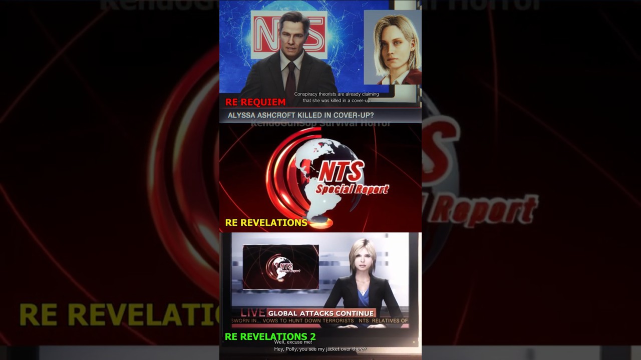 NTS News - RESIDENT EVIL REQUIEM & RE Revelations 1 & 2 #ResidentEvil #ResidentEvilRequiem