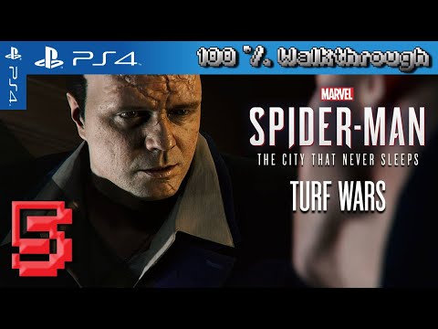 Marvels Spider-Man - Turf Wars - 100% Walkthrough - Part 5 (100% Guide, DLC)