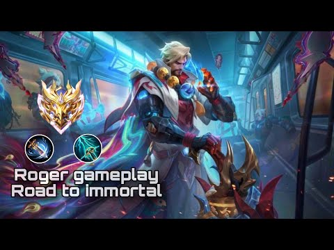Roger Perfect Rotation Indepth Gameplay ‼️....#mobilelegends 