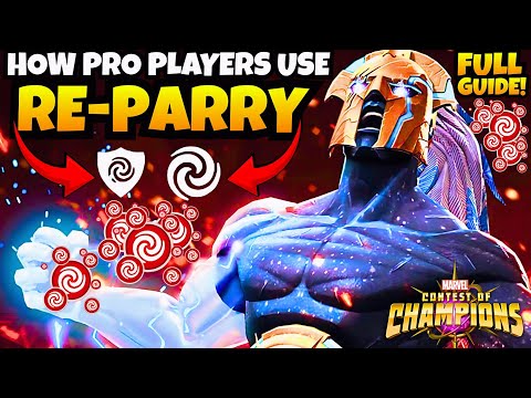 HOW PRO PLAYERS USE RE-PARRY! 😵‍💫 FULL GUIDE | HOW TO DO IT PERFECTLY 🎯 MARVEL CONTEST OF CHAMPIONS