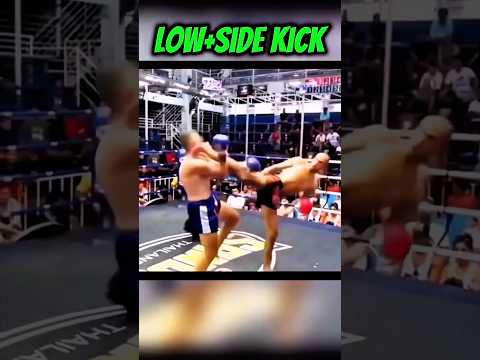 Learn Low Side Kick 💥 | Fight Stopping Technique | #shorts #boxing #mma #muaythai